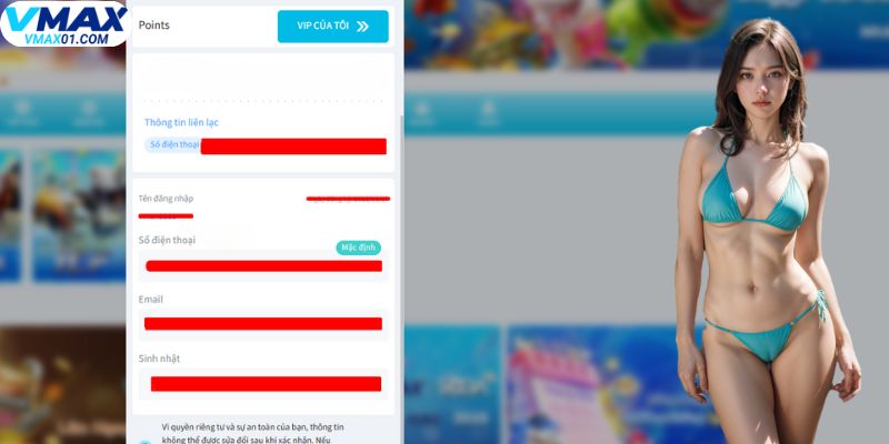 Lưu ý khi rút tiền Vmax