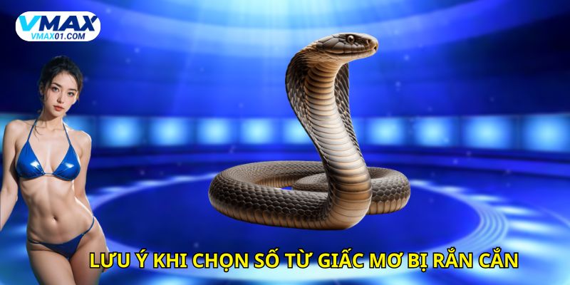Lưu ý khi chọn số từ giấc mơ bị rắn cắn Lưu ý khi chọn số từ giấc mơ bị rắn cắn