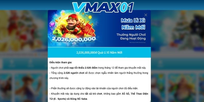 Cách tham gia nhận thưởng lì xì năm mới 2026